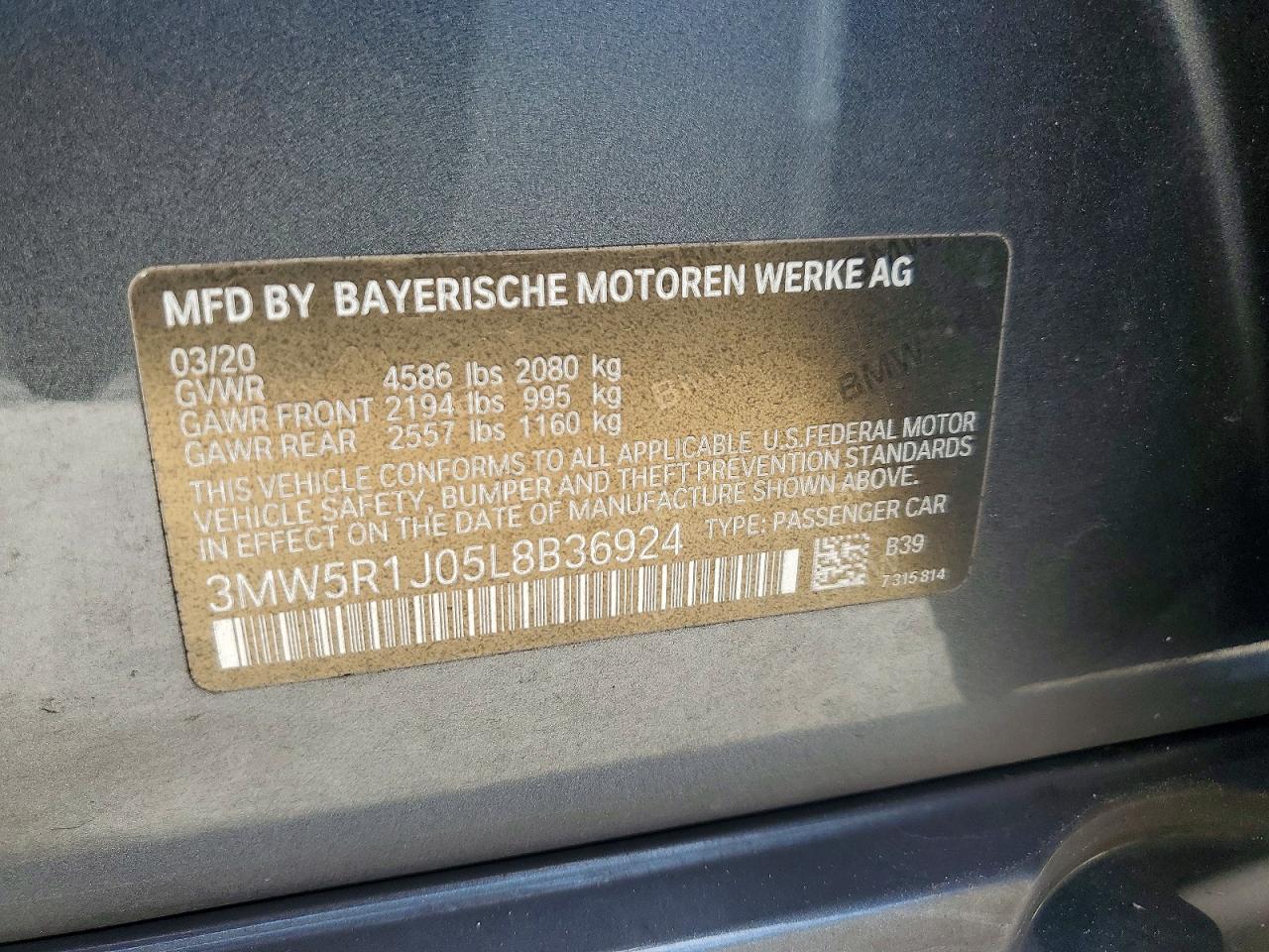 BMW 330I 2020 — 13