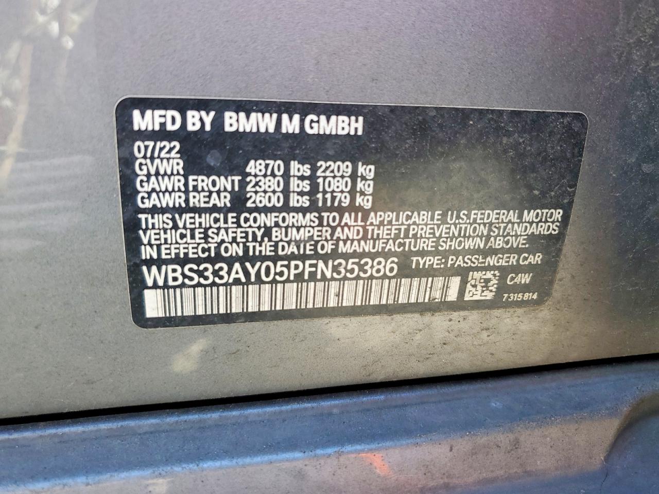 BMW M3 2023 — 13