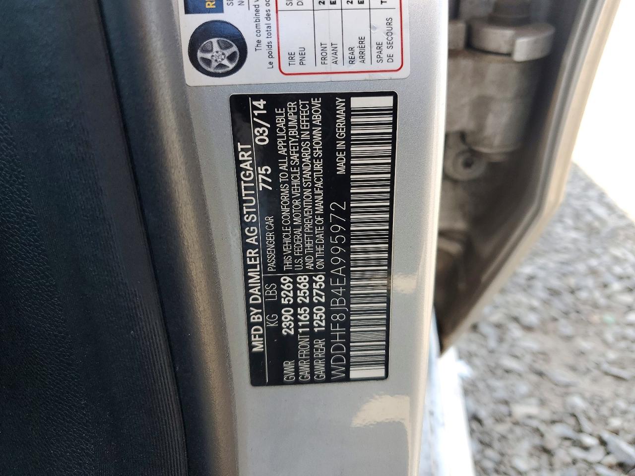 MERCEDES BENZ E 2014 — 13