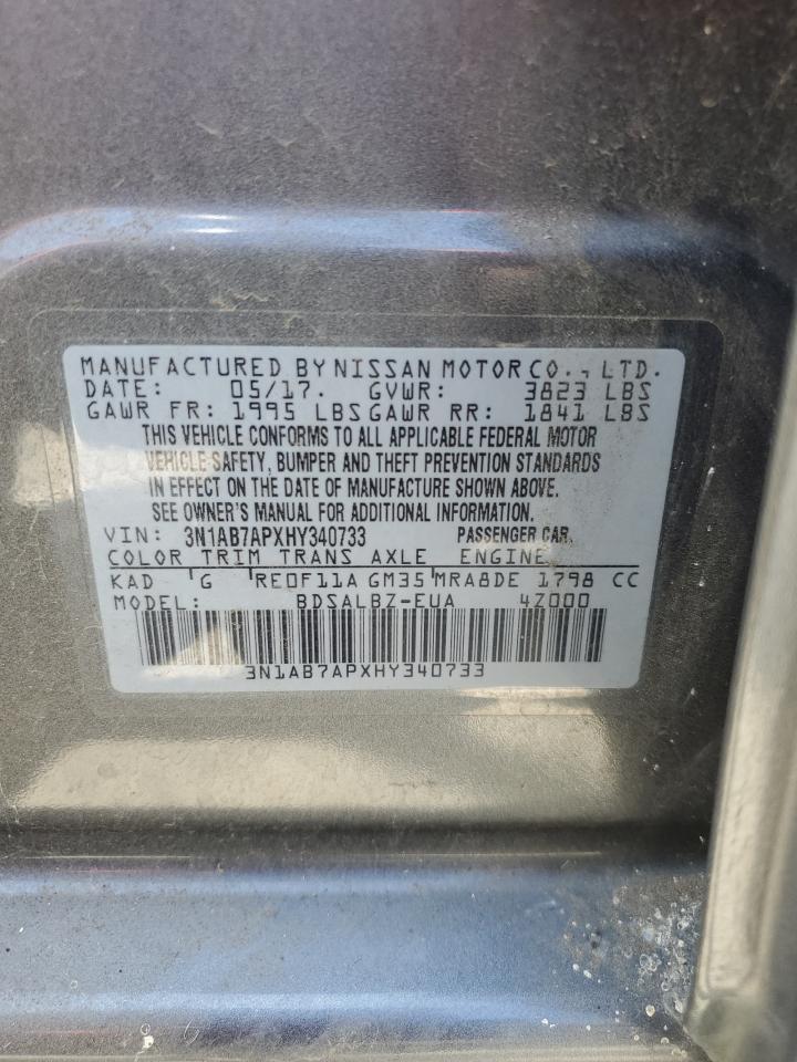 NISSAN SENTRA 2017 — 13