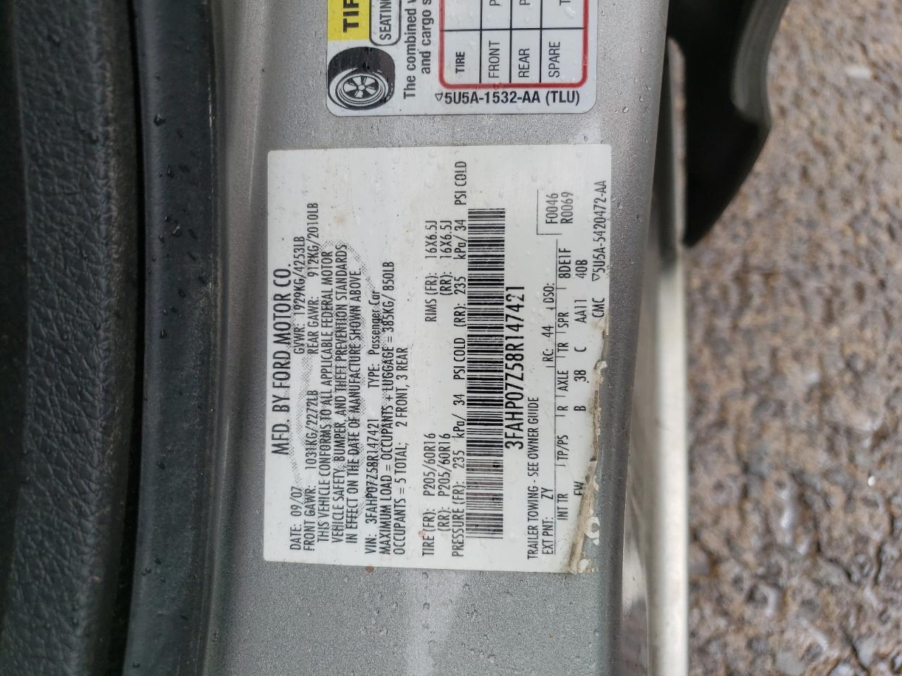 Ford Fusion 2008 — 10
