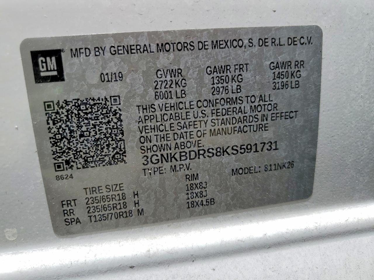 CHEVROLET BLAZER 2019 — 14