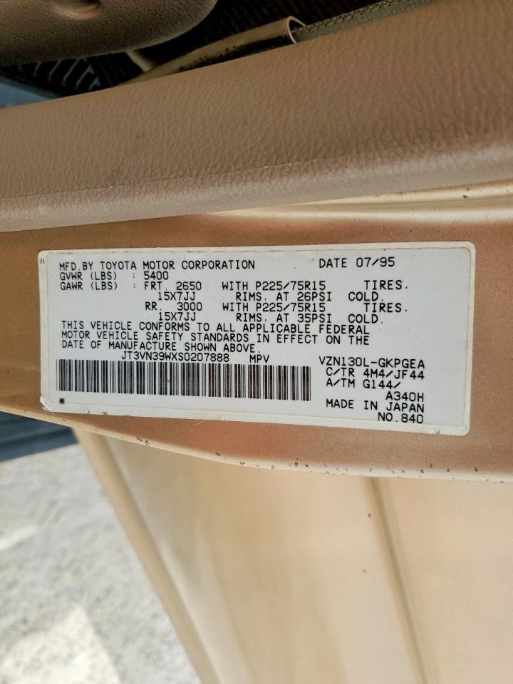 TOYOTA 4RUNNER 1995 — 15