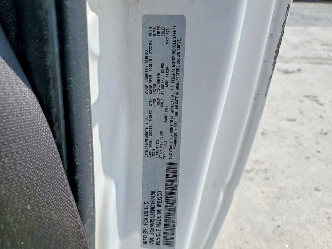 RAM 2500 2022 — 14