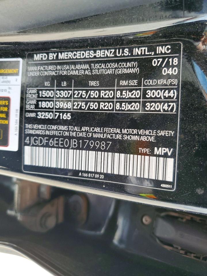MERCEDES-BENZ GLS 2018 — 13