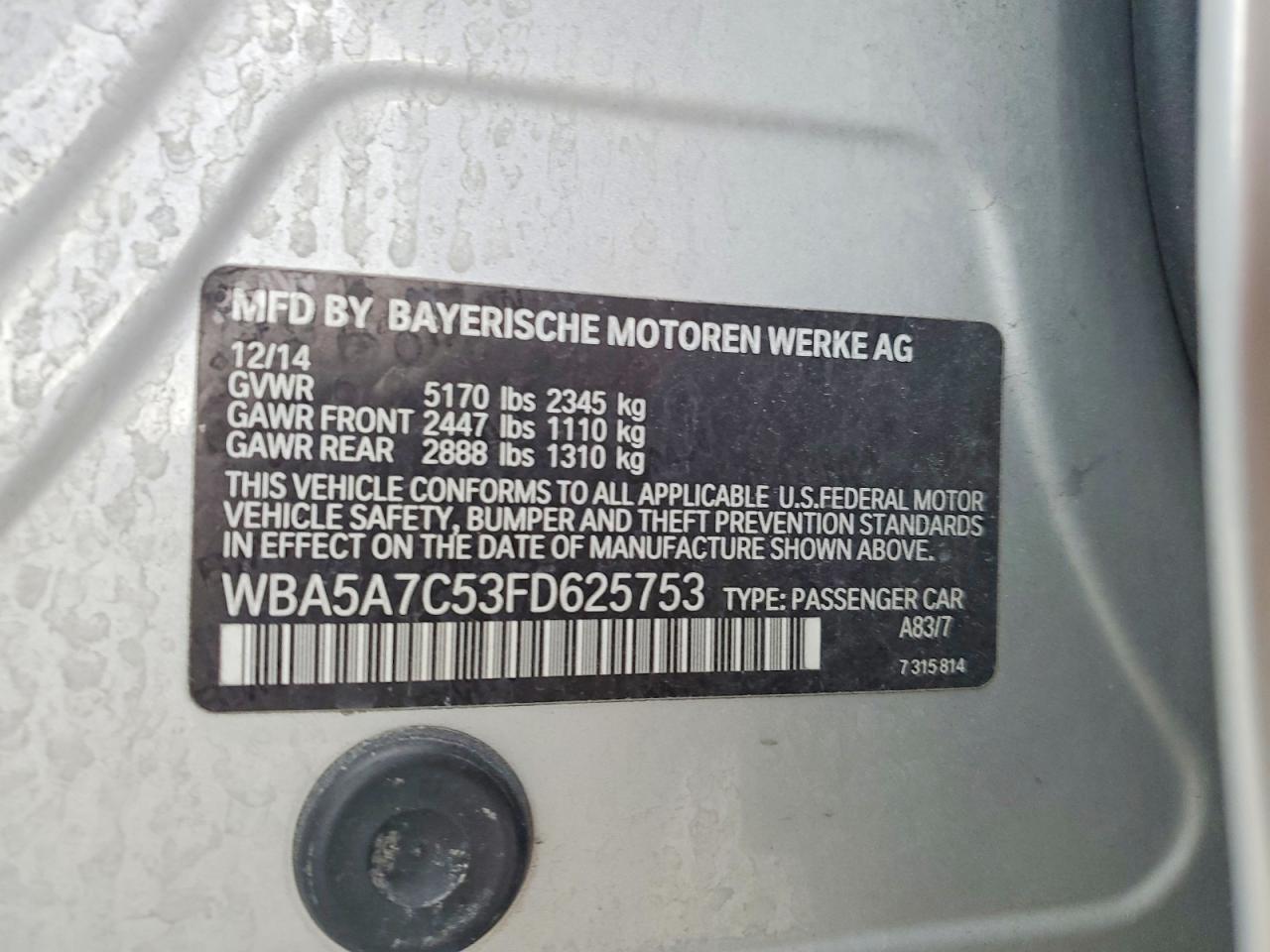 BMW 528 2015 — 13
