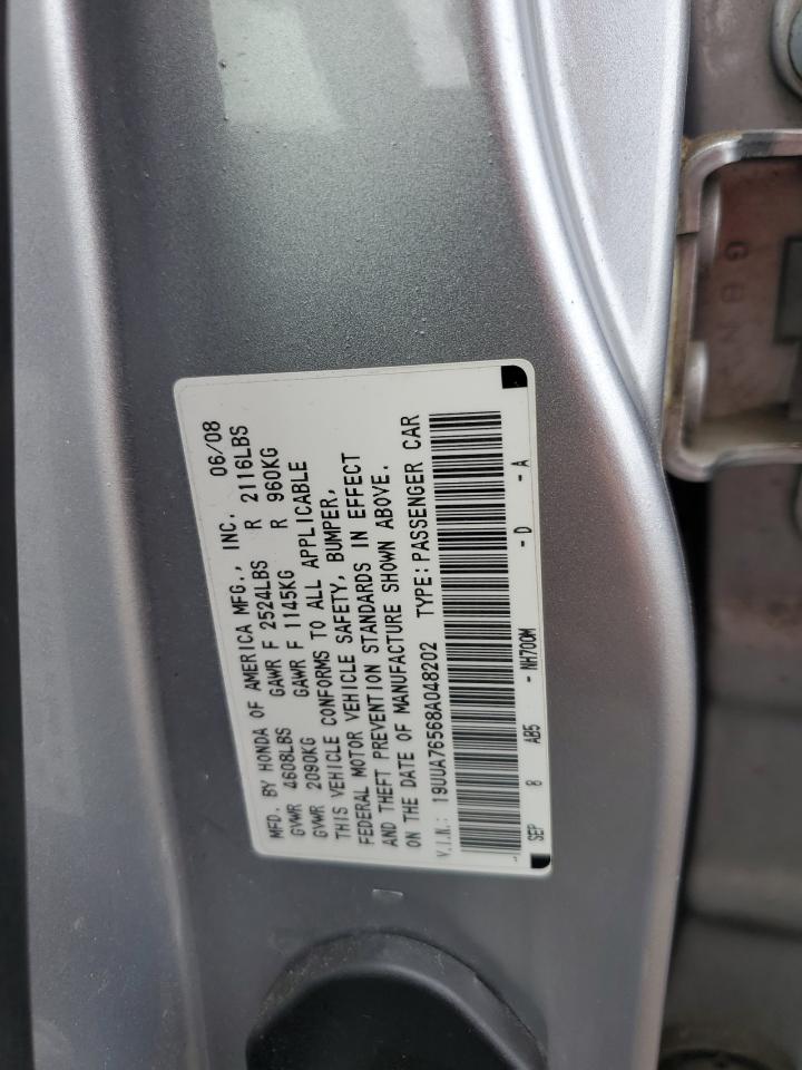 ACURA TL 2008 — 13