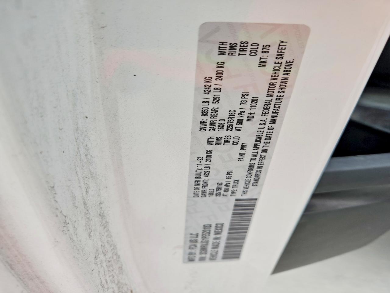 RAM PROMASTER 3500 2023 — 15