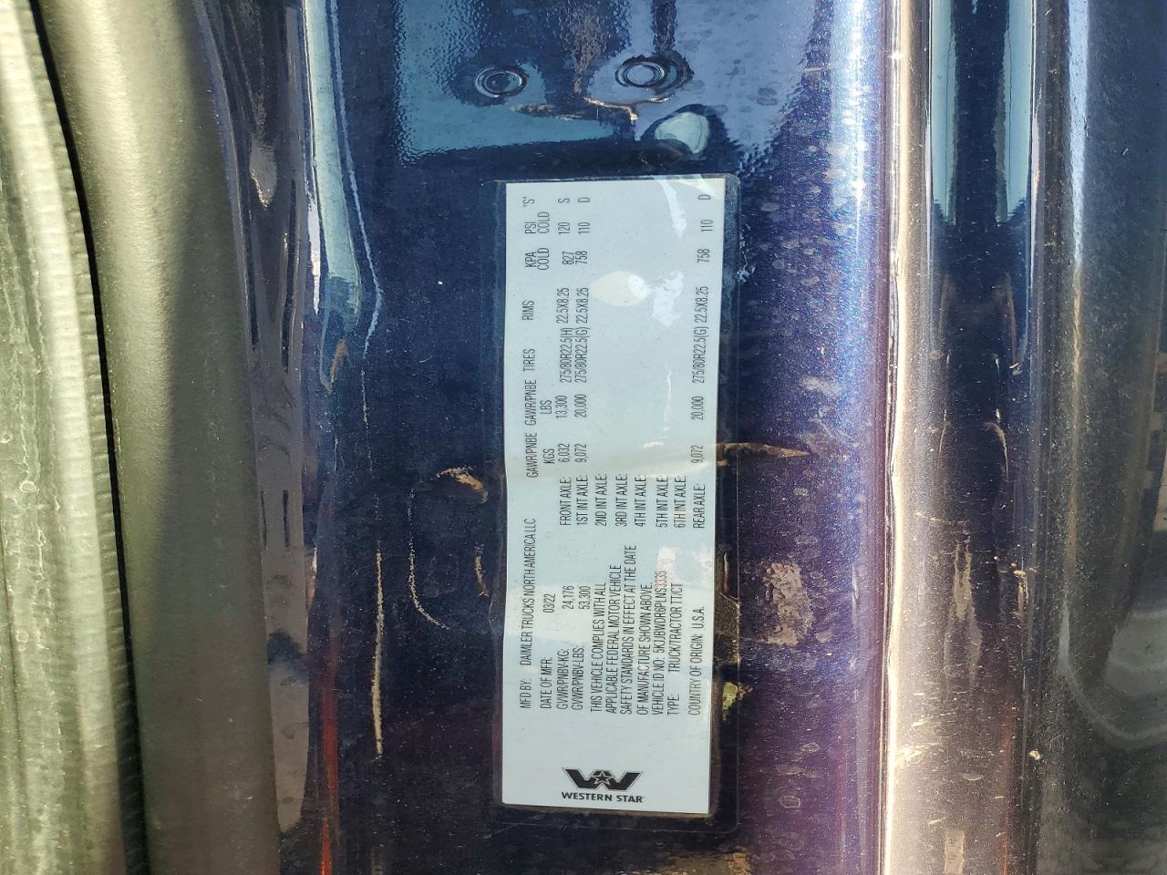WESTERN STAR/AUTO CAR 49X CHASSIS 2023 — 11