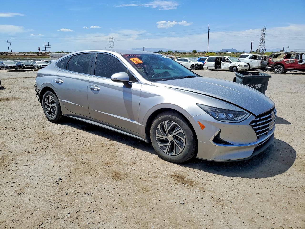 2021 HYUNDAI SONATA HYBRID BLUE