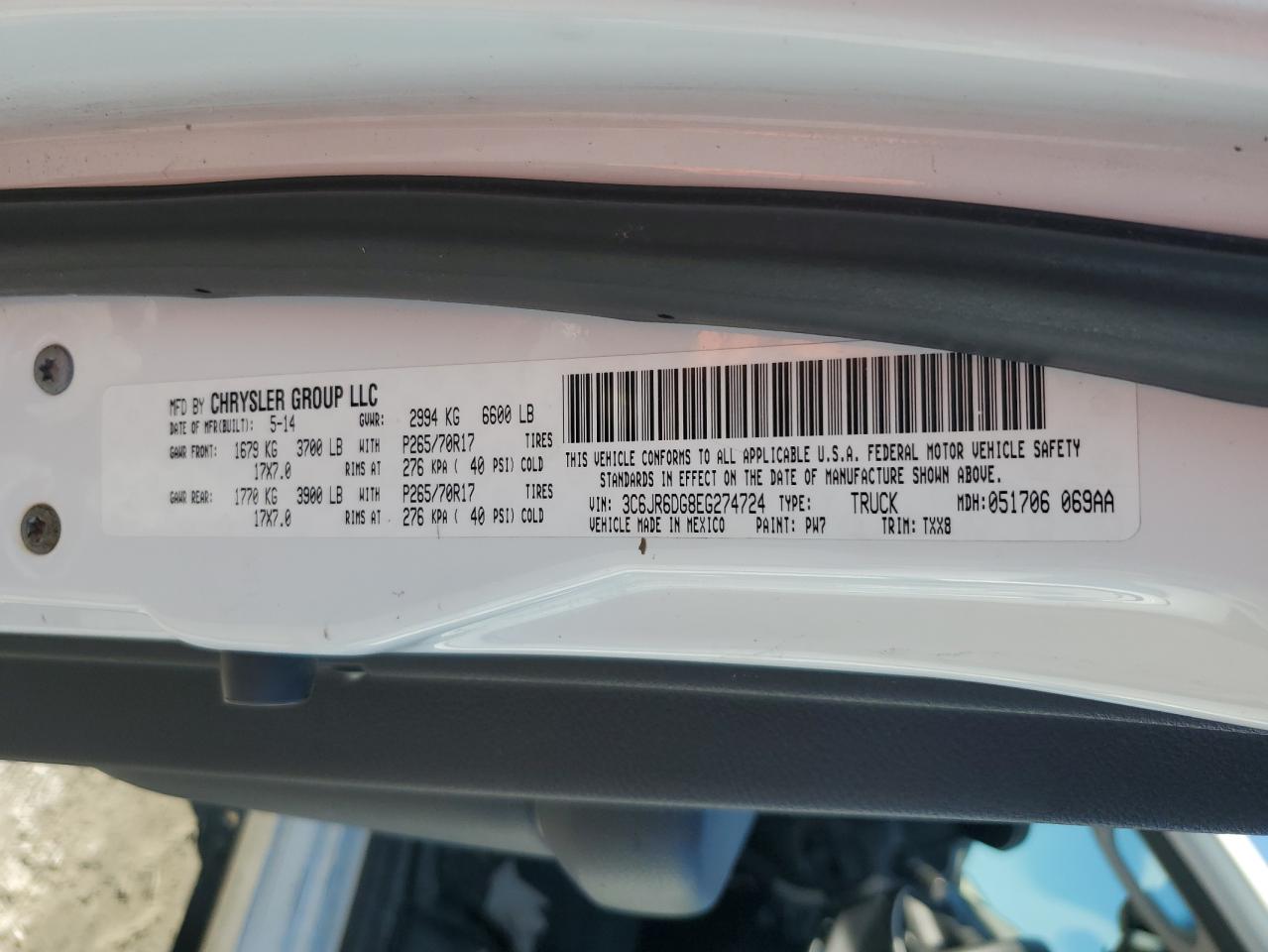 RAM 1500 2014 — 13