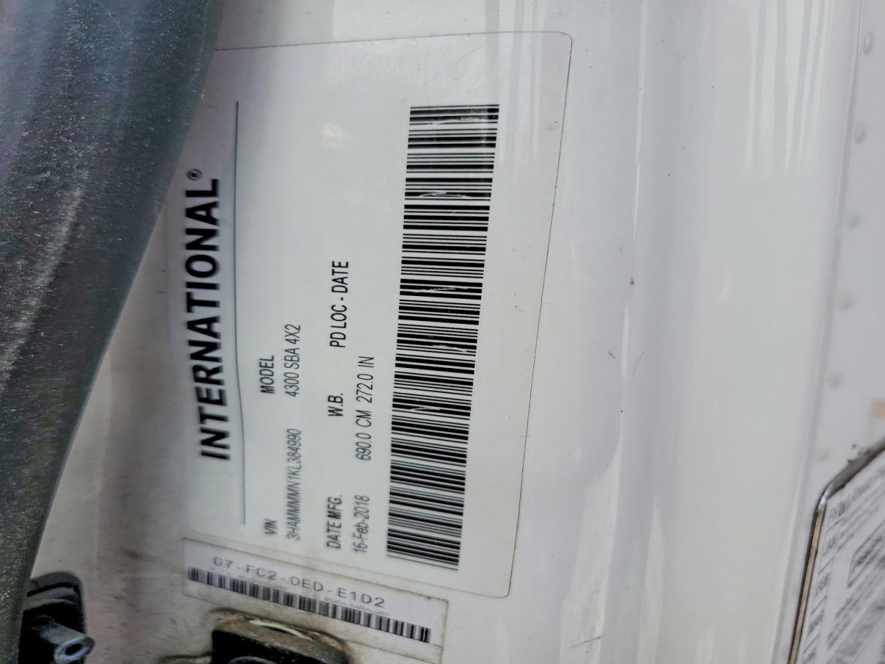 INTERNATIONAL 4000 2019 — 14