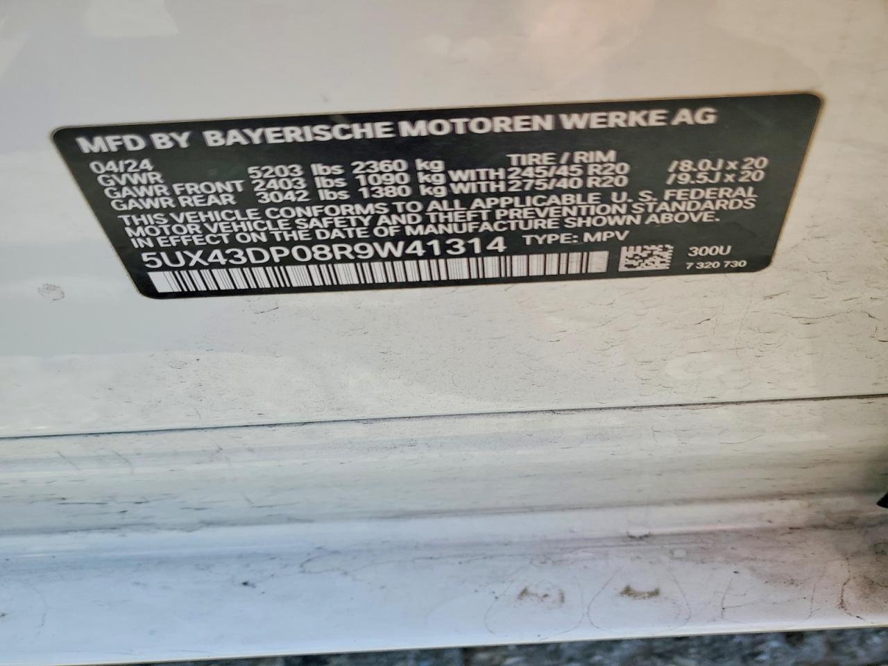 BMW X3 2024 — 15