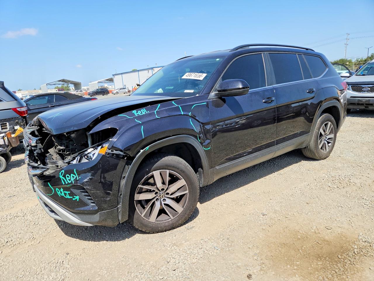 VOLKSWAGEN ATLAS 2021 — 2