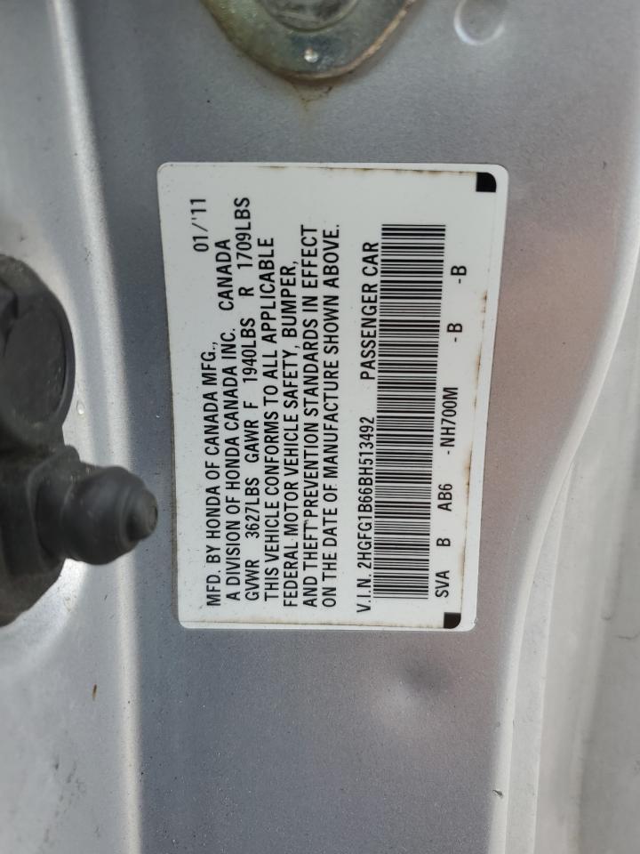 HONDA CIVIC 2011 — 13