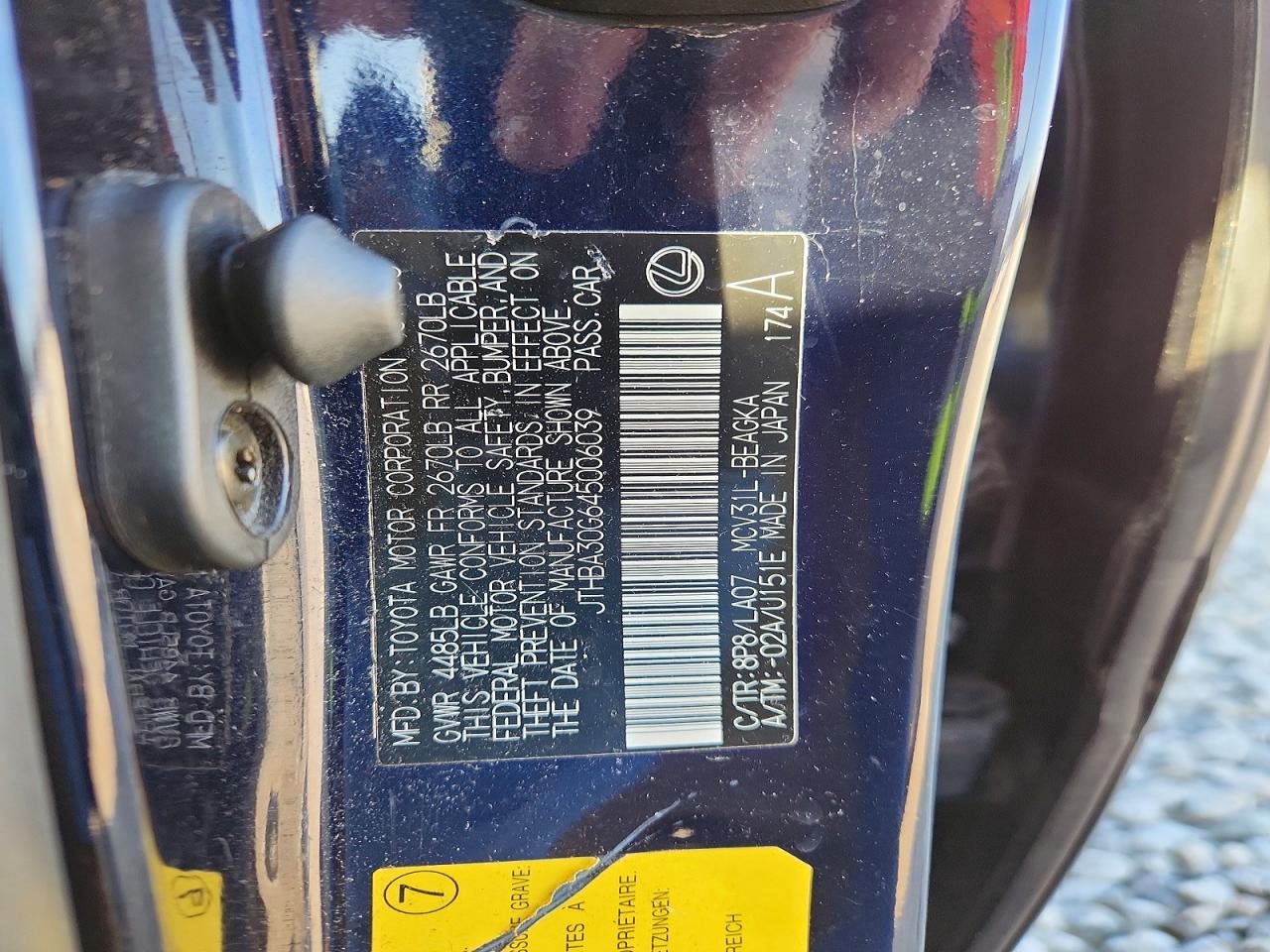 LEXUS ES 2004 — 13