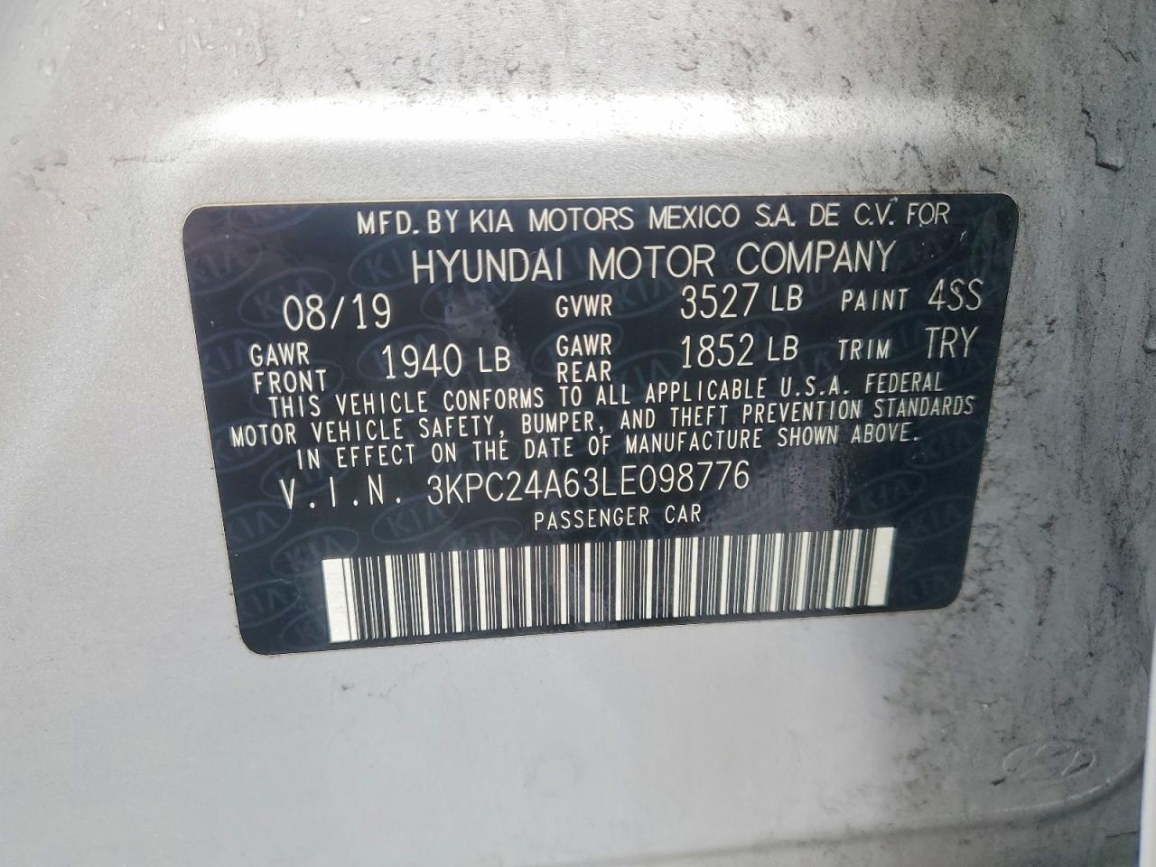 HYUNDAI ACCENT 2020 — 13