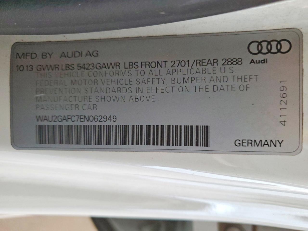 AUDI A7 2014 — 13