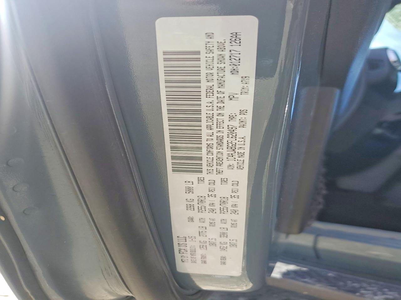 JEEP WRANGLER 2015 — 15