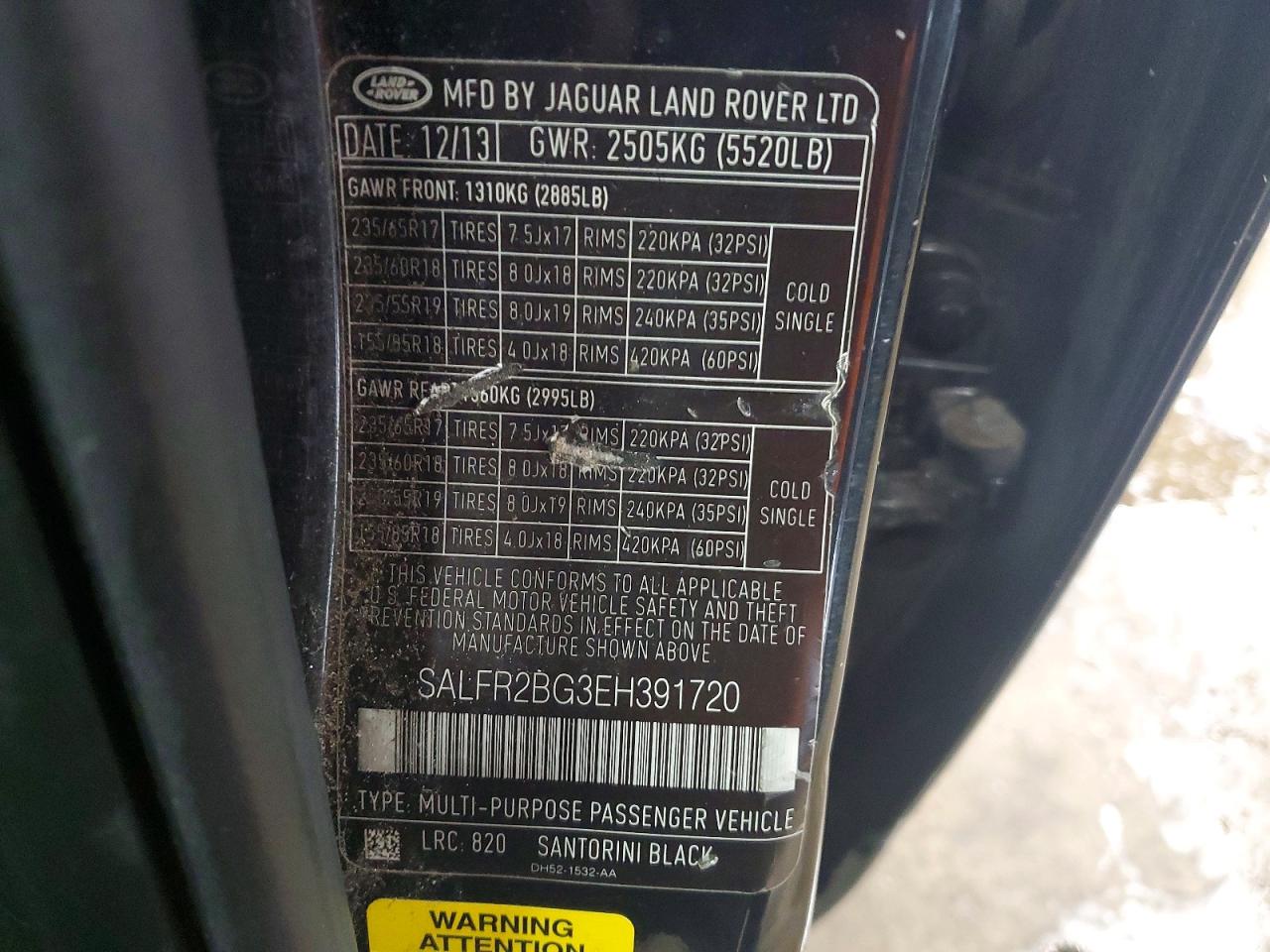 LAND ROVER LR2 2014 — 13