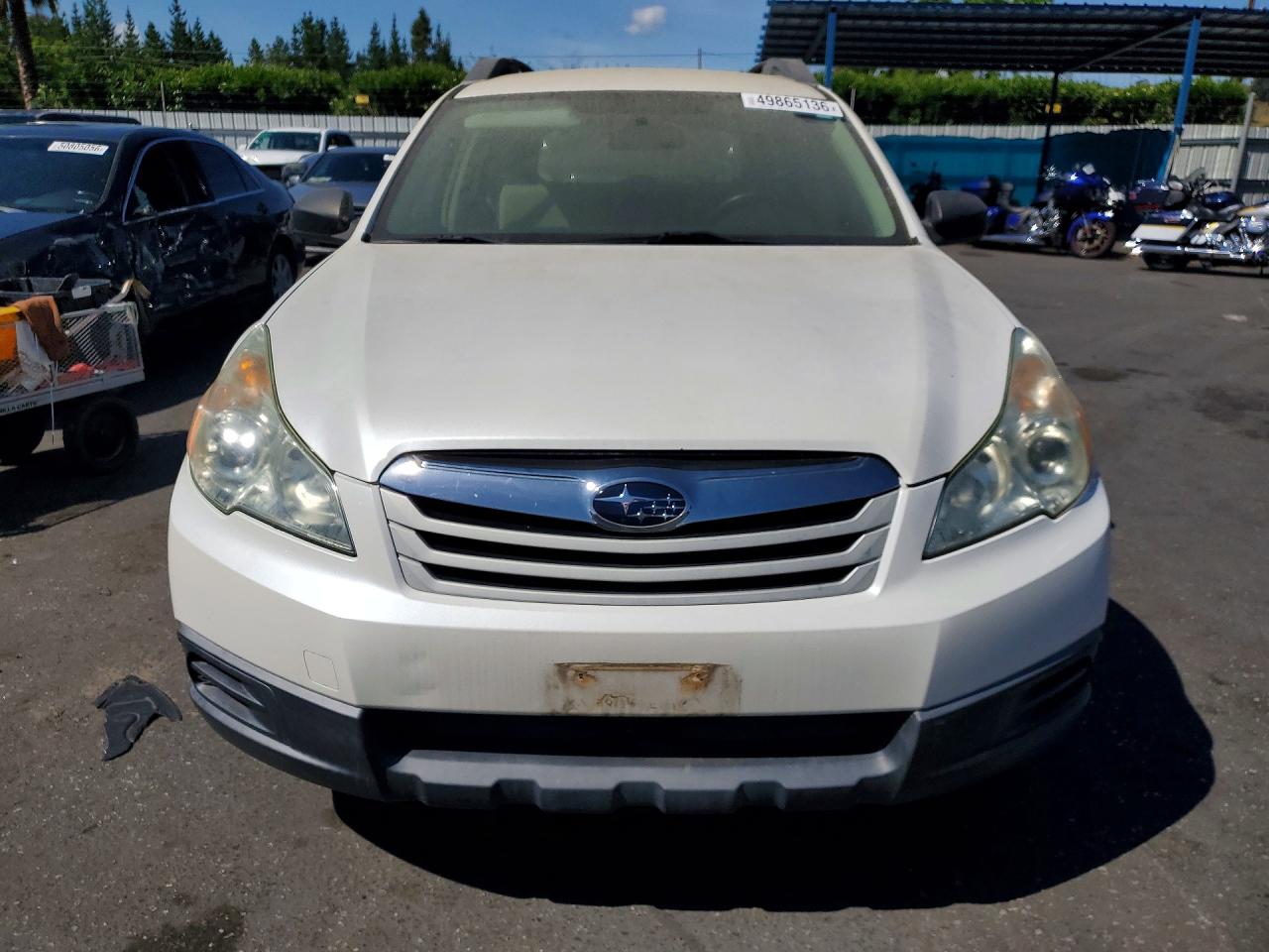 SUBARU OUTBACK 2010 — 6