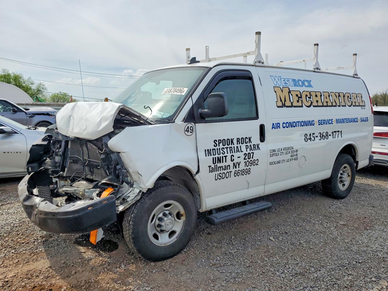 CHEVROLET EXPRESS G2500 2016 — 2