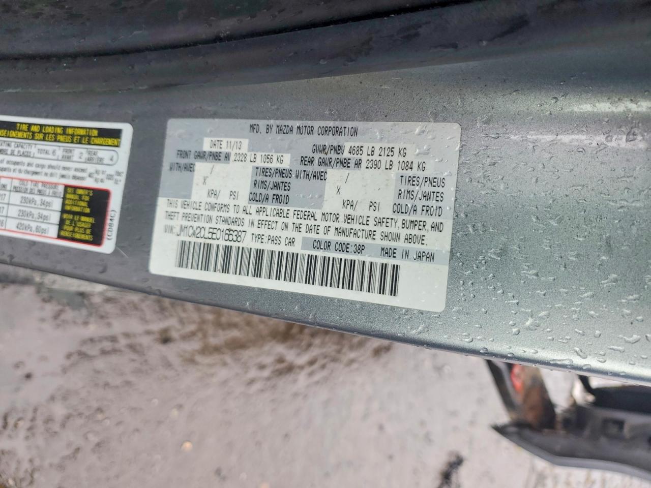 MAZDA 5 2014 — 14