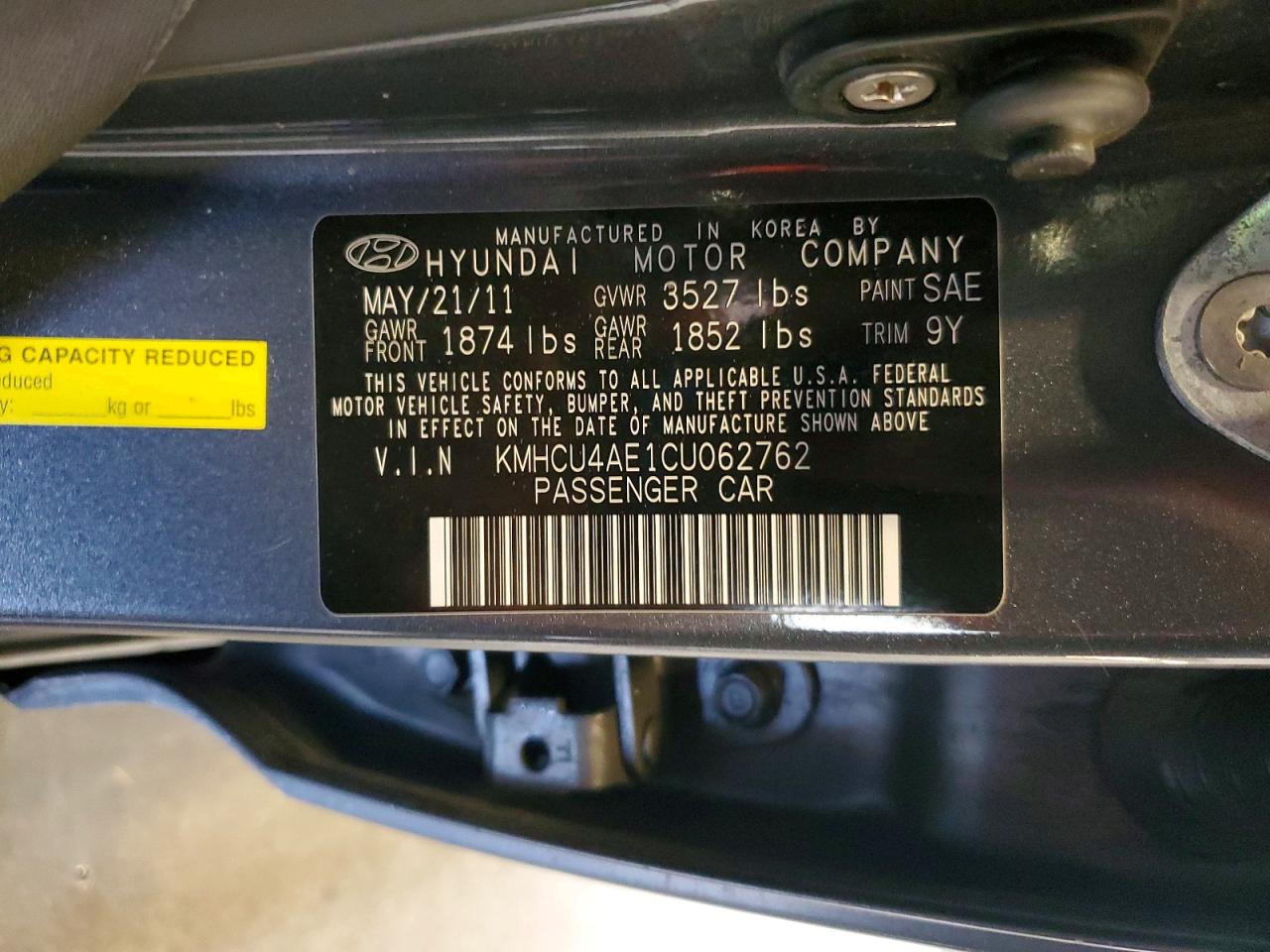 HYUNDAI ACCENT 2012 — 14