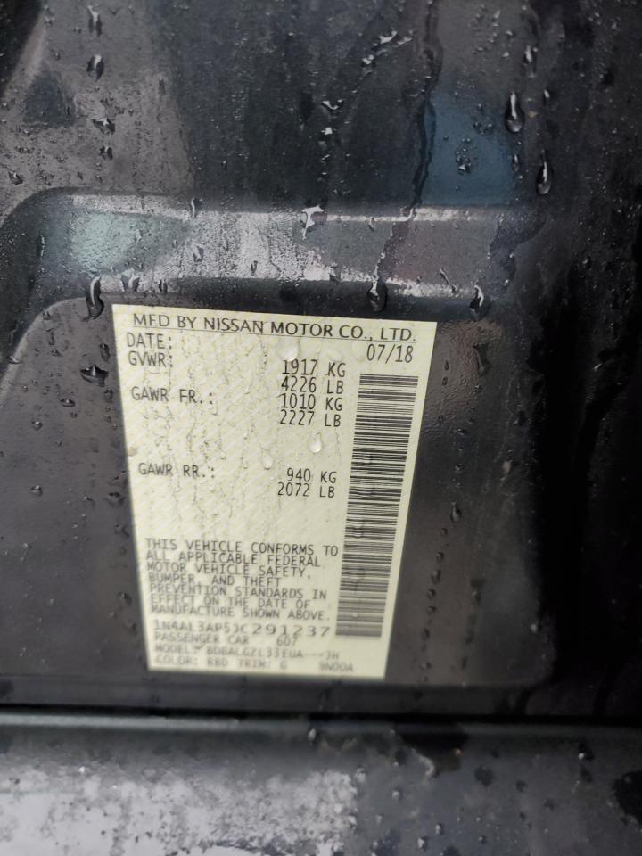 NISSAN ALTIMA 2018 — 13