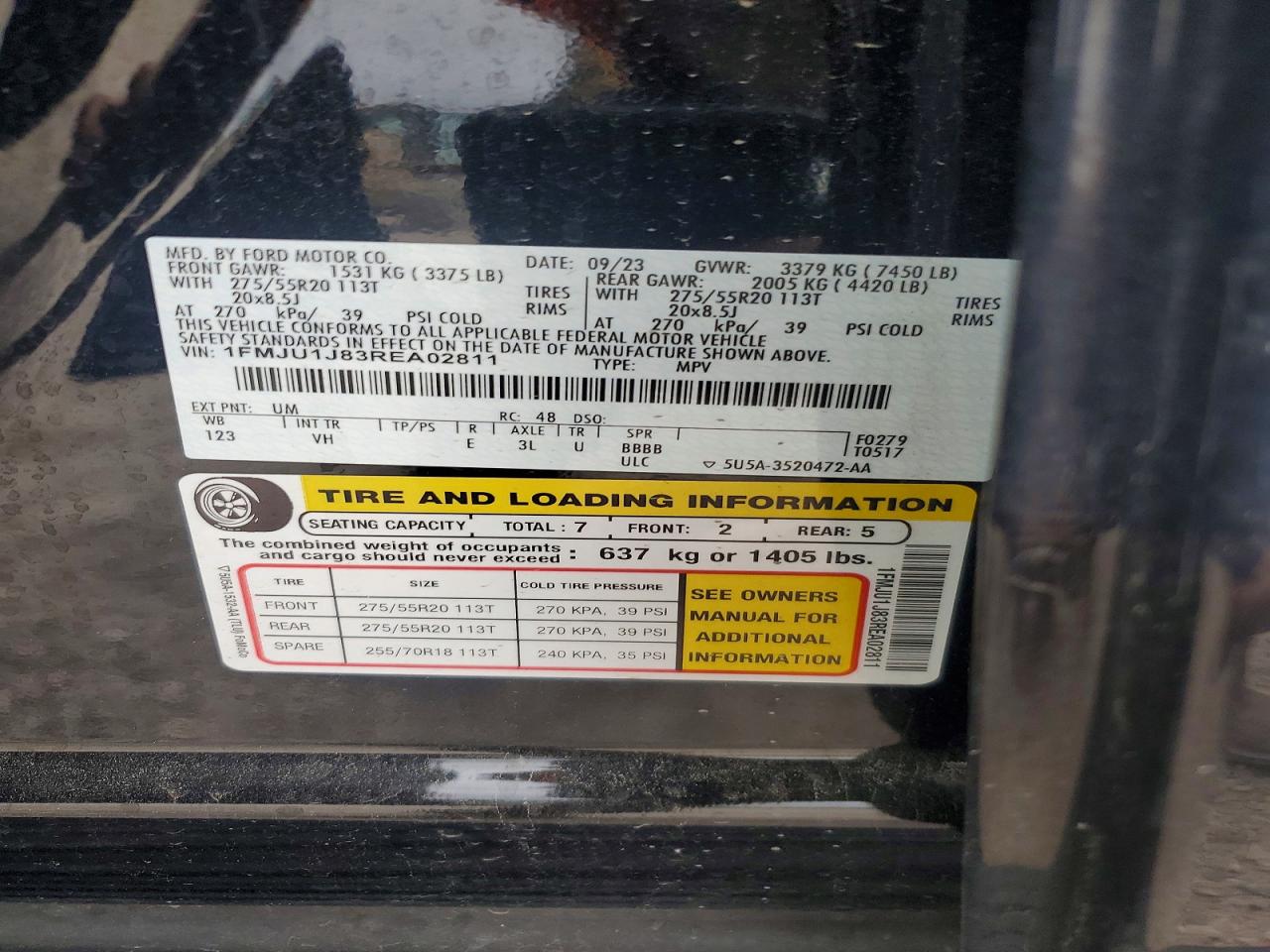 FORD EXPEDITION 2024 — 15