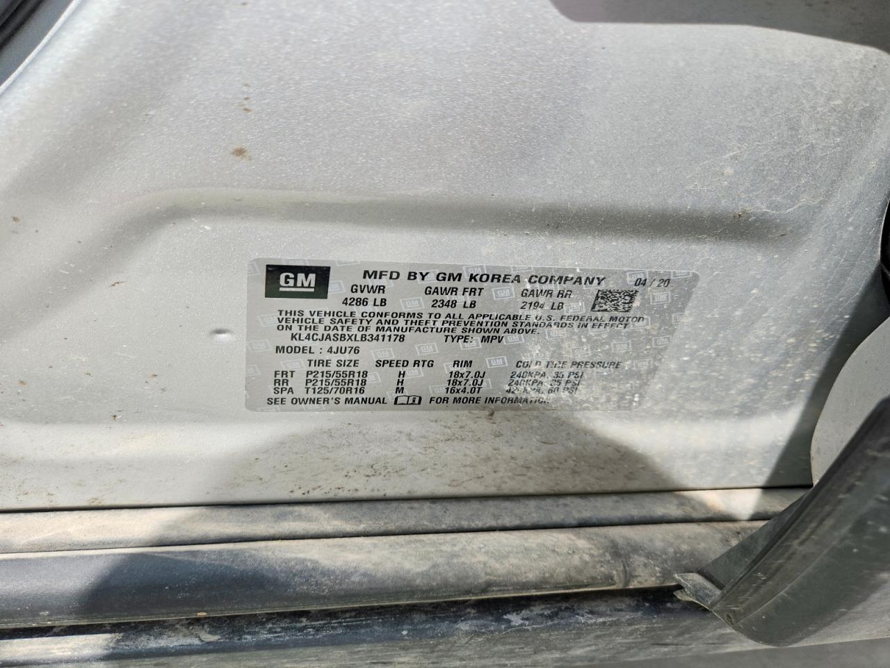 BUICK ENCORE 2020 — 14