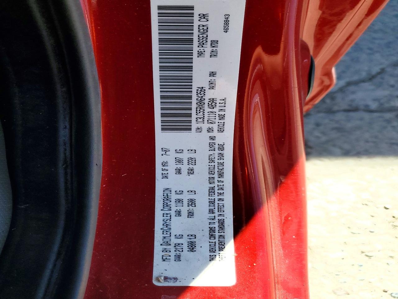 Chrysler Sebring 2008 — 13