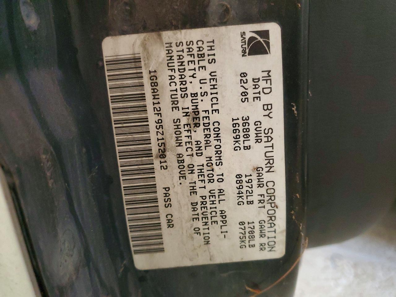 SATURN ION 2005 — 13