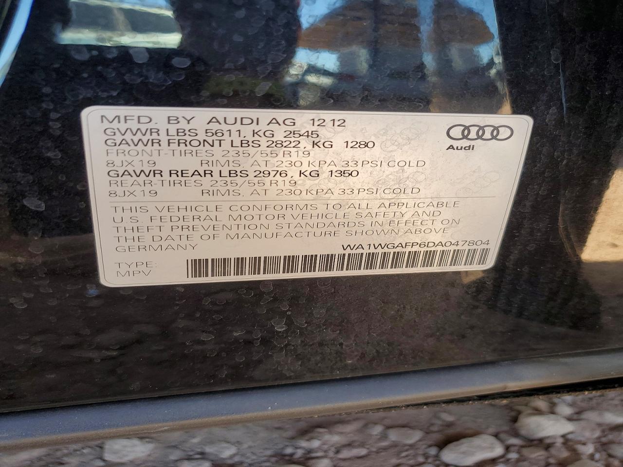 AUDI Q5 2013 — 14