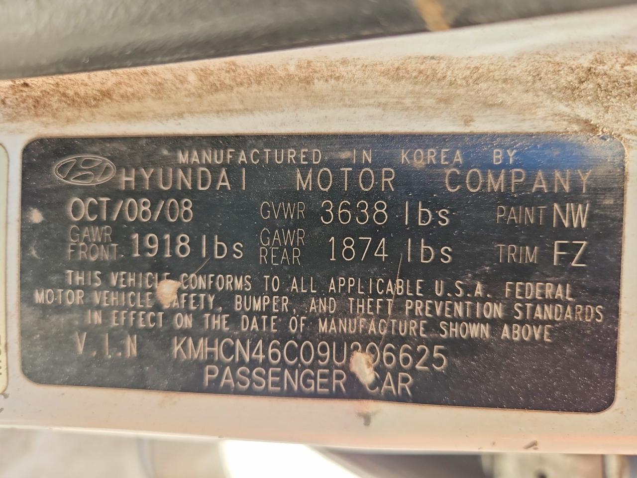 HYUNDAI ACCENT 2009 — 14