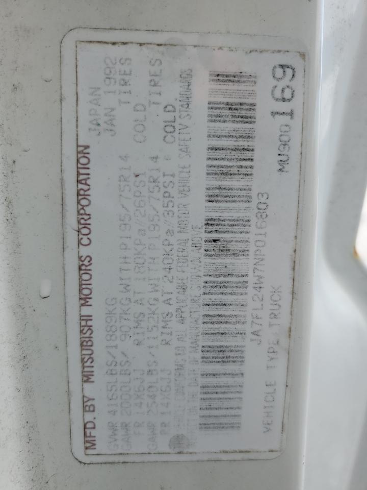 MITSUBISHI MIGHTY MAX / S 1992 — 13