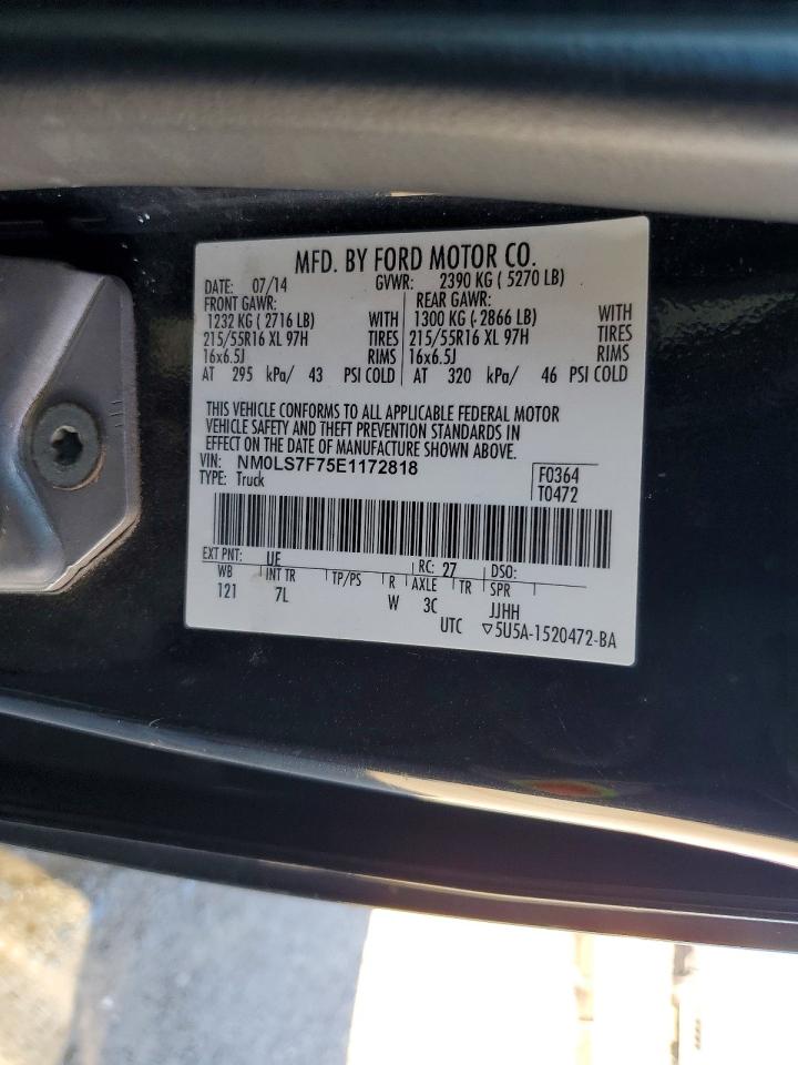 FORD TRANSIT CONNECT 2014 — 13