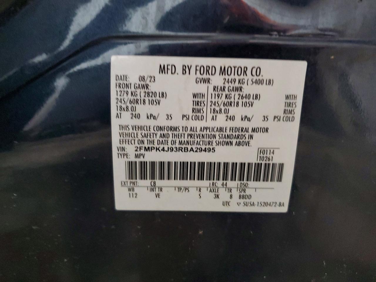 FORD EDGE 2024 — 14