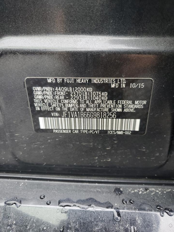 SUBARU WRX 2016 — 13