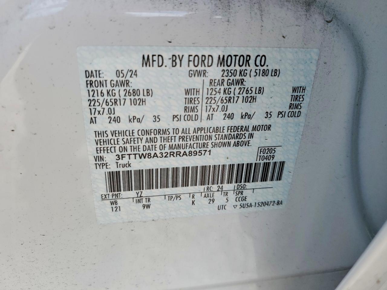 FORD MAVERICK 2024 — 13