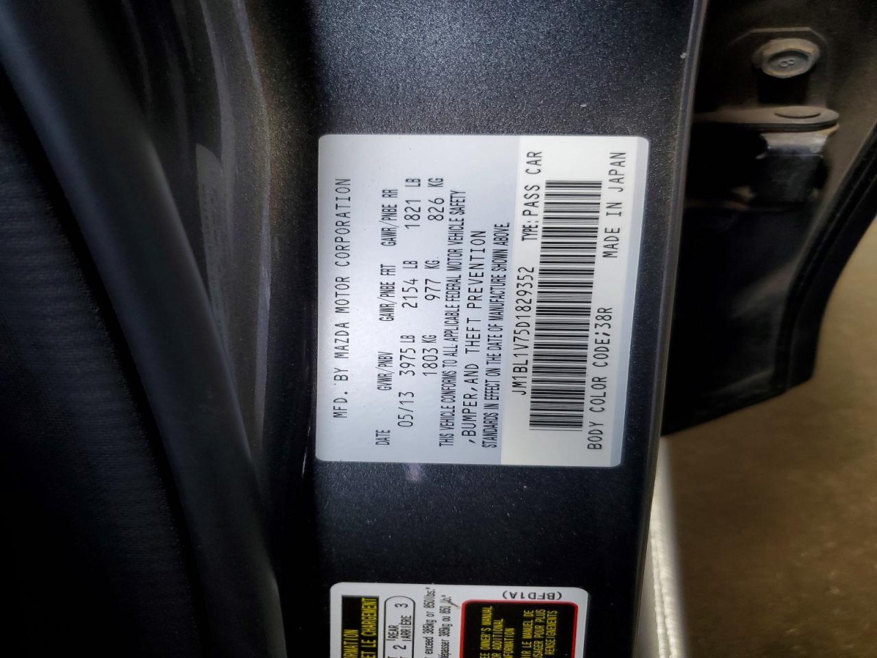 MAZDA 3 2013 — 13