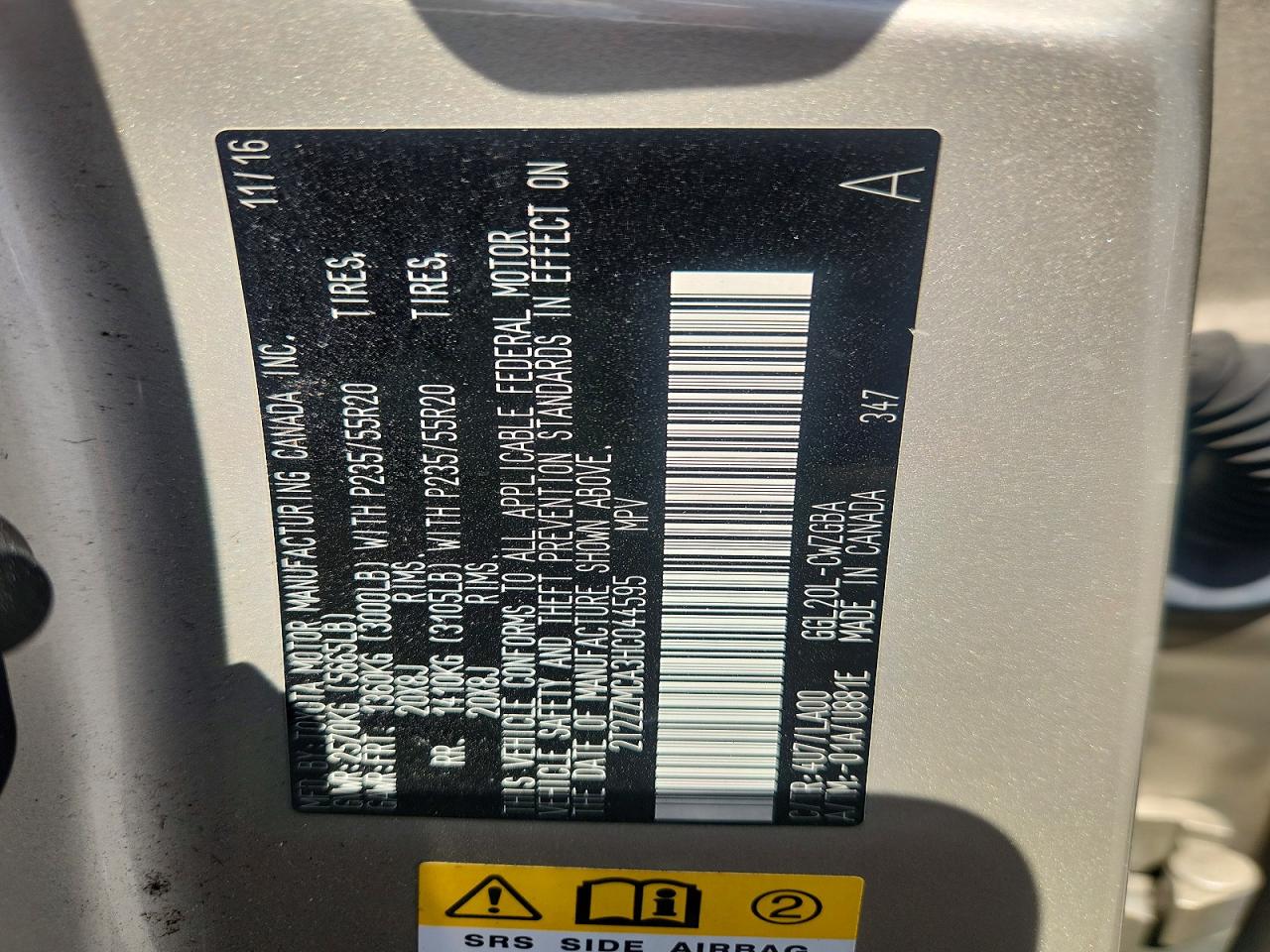 LEXUS RX 350 2017 — 14