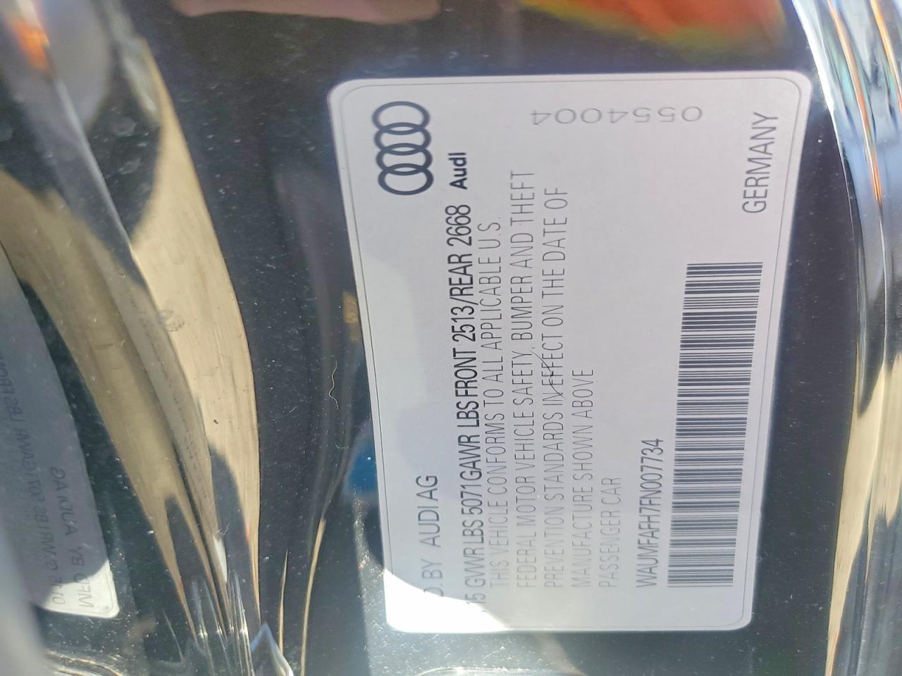 AUDI A5 2015 — 13