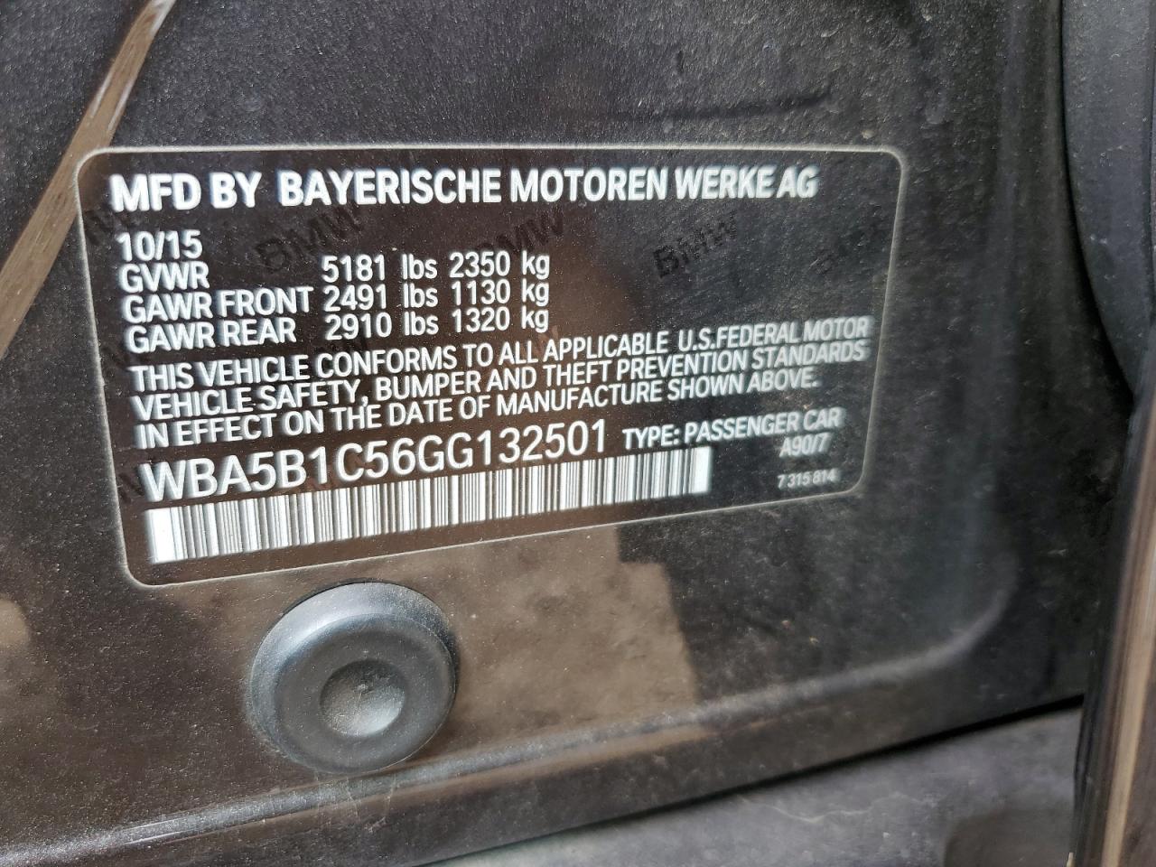 BMW 535 2016 — 13