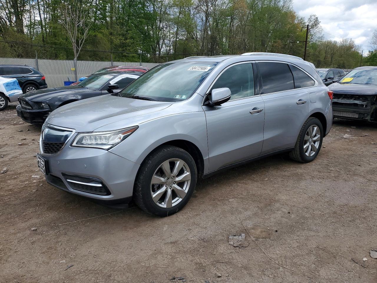 ACURA MDX 2016 — 2