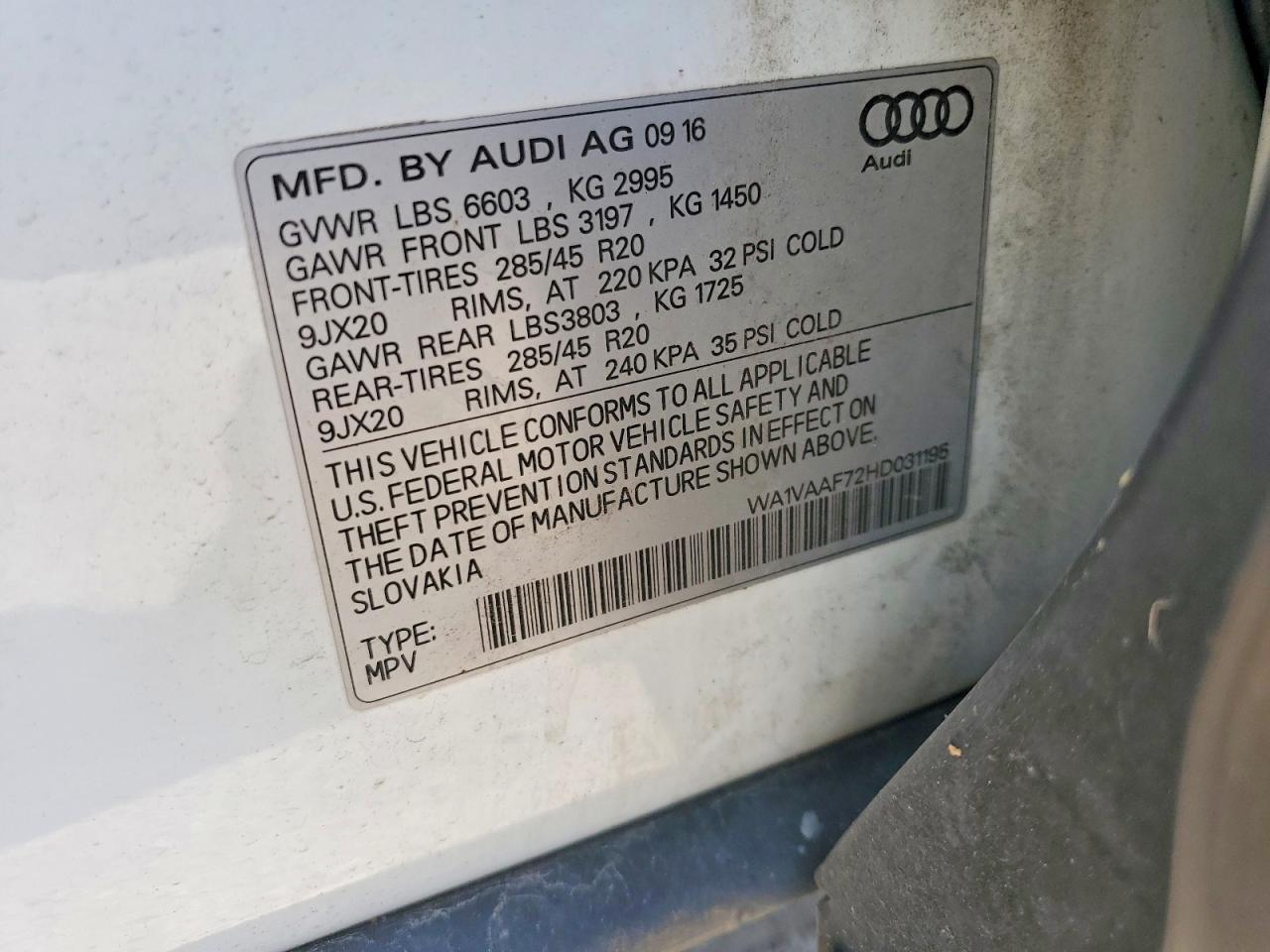 AUDI Q7 2017 — 14