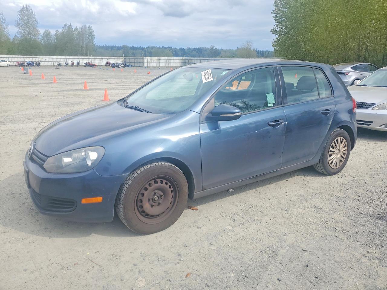 VOLKSWAGEN GOLF 2012 — 2
