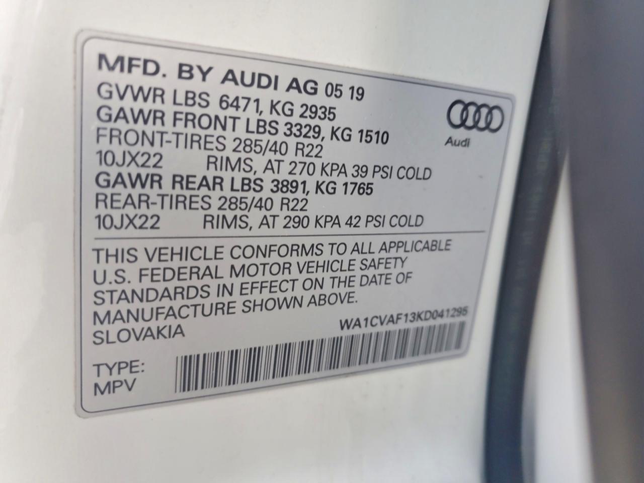 AUDI Q8 2019 — 15