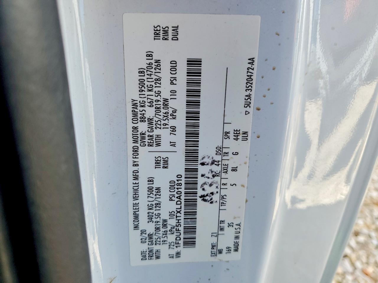 FORD F550 2020 — 13