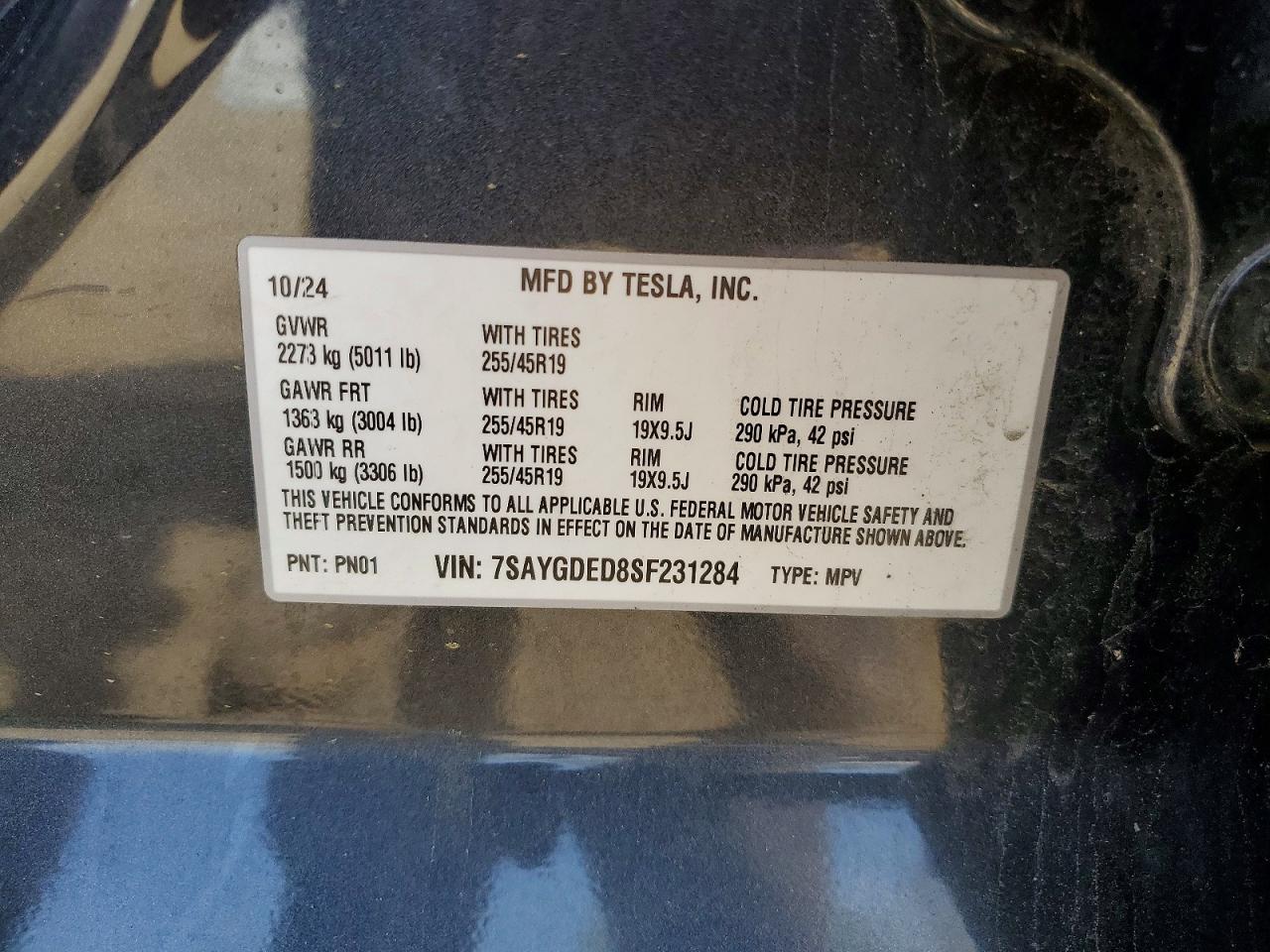 TESLA MODEL Y 2025 — 14